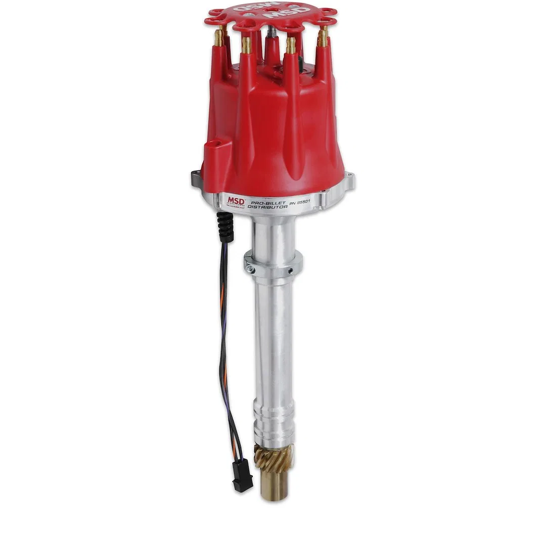85501 – MSD CO. Distributor, For Use With Chevy V8 Engines Without Ignition Control Module Magnetic Trigger Locked Ou...